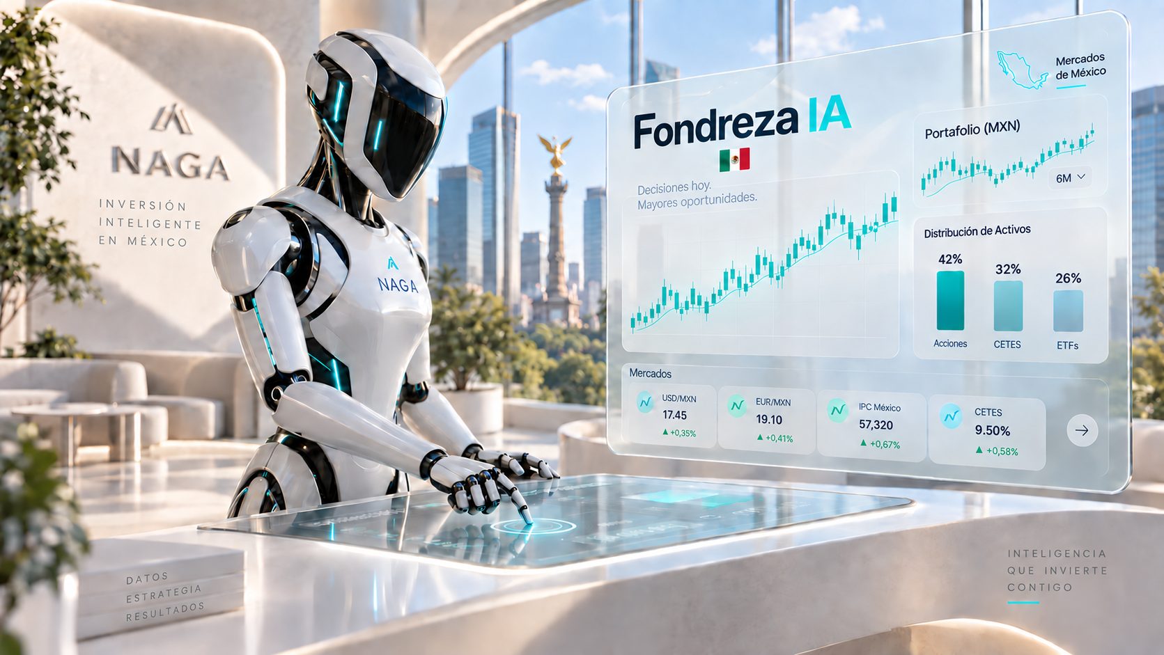 Plataforma de inversión Fondreza IA